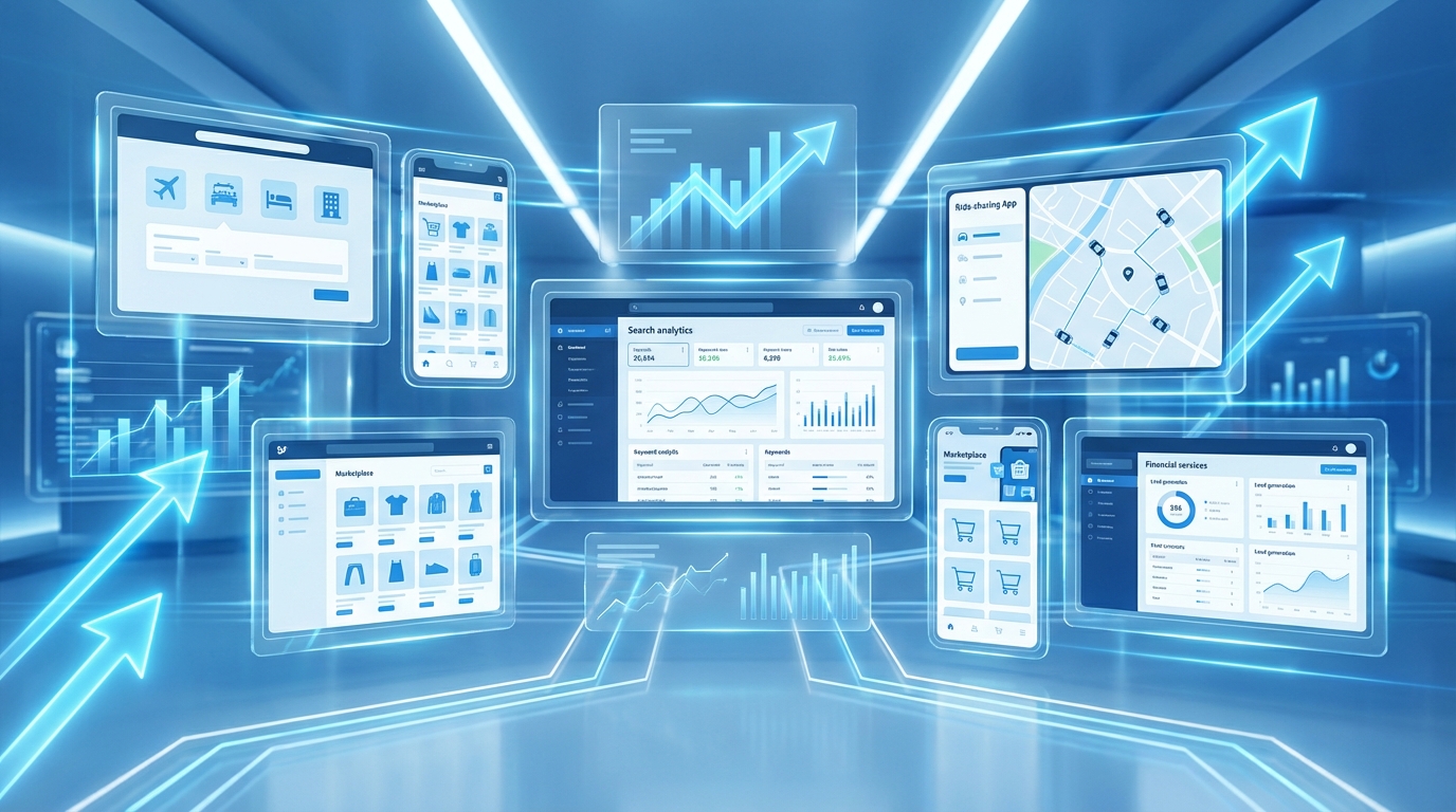 Digital advertising analytics and charts