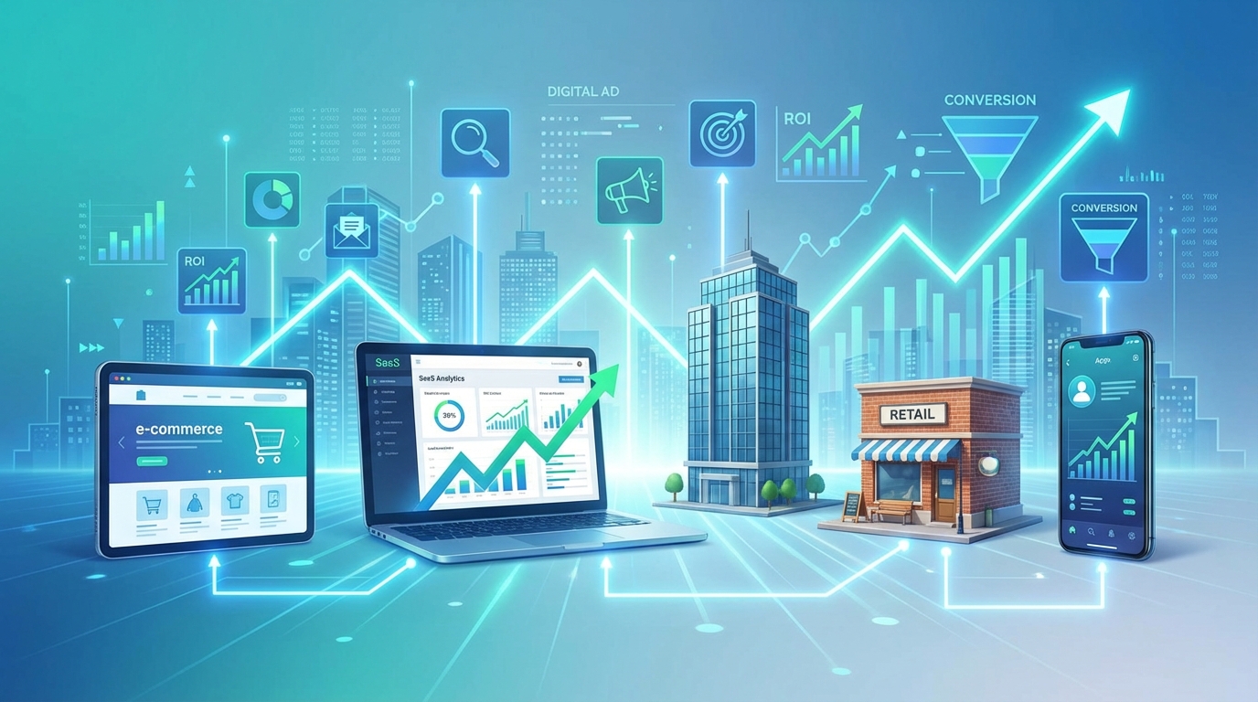 Team discussing ecommerce strategy